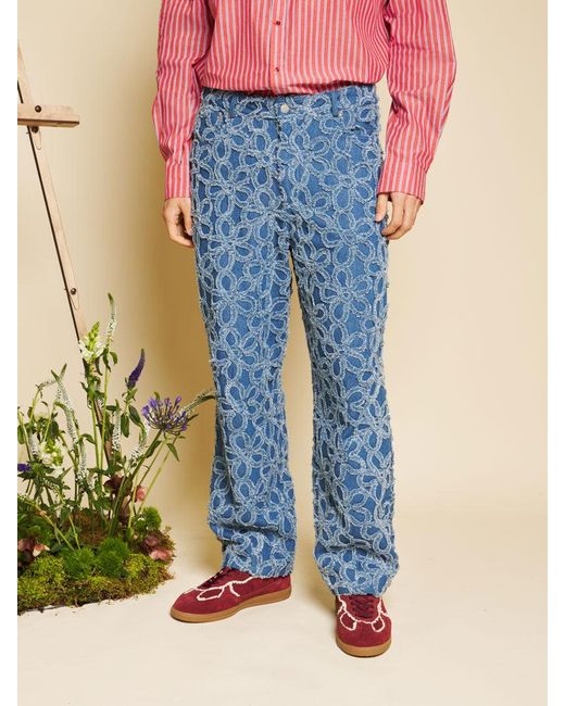 Sister Jane Blue Manon Fleur Denim Jeans