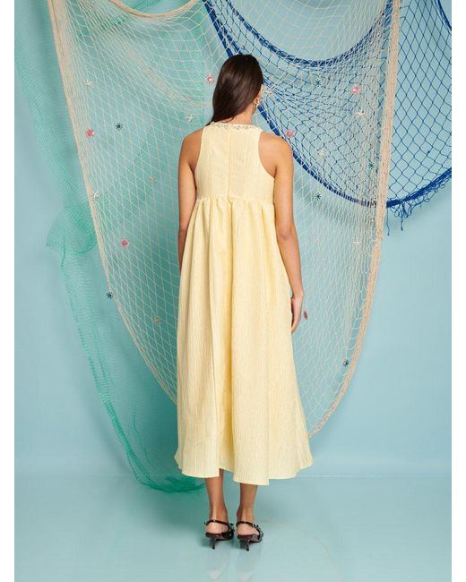 Sister Jane Dream Darya Jewel Midi Dress in Blue | Lyst UK