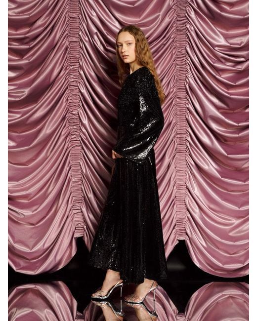 Sister Jane Pink Dream Nights Sequin Maxi Dress