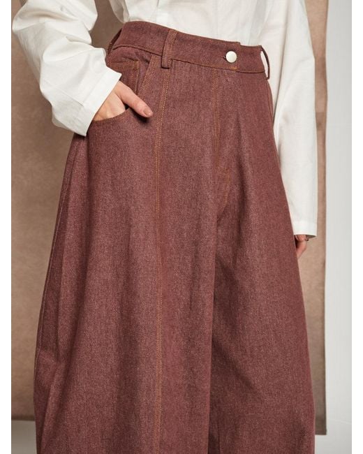 Sister Jane Brown Ghospell Minka Balloon Jeans