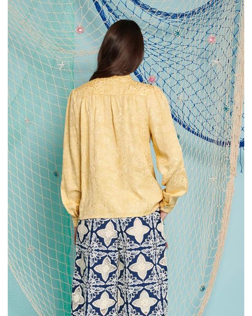 Sister Jane Blue Dream Seabound Jewel Blouse