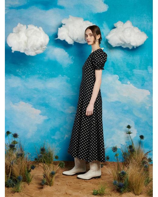 Sister Jane Blue Sonora Star Midi Dress
