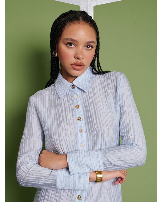 Sister Jane Green Ghospell Rebecca Fitted Shirt