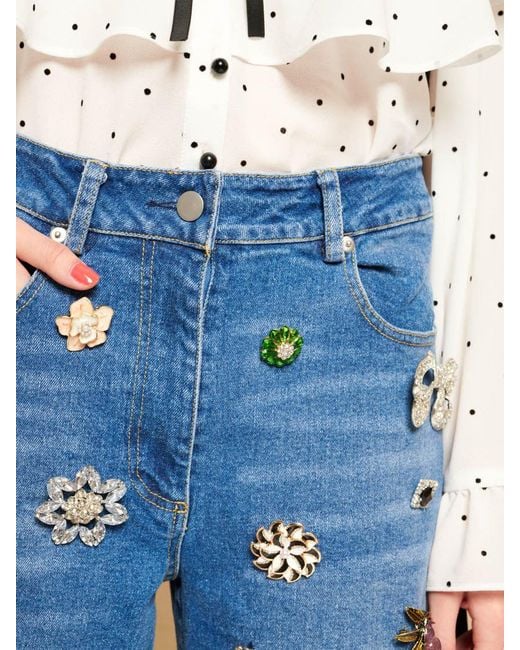 Sister Jane Blue Dream Couleur Brooch Jeans