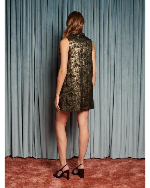 Sister Jane Multicolor Memoria Jacquard Mini Dress