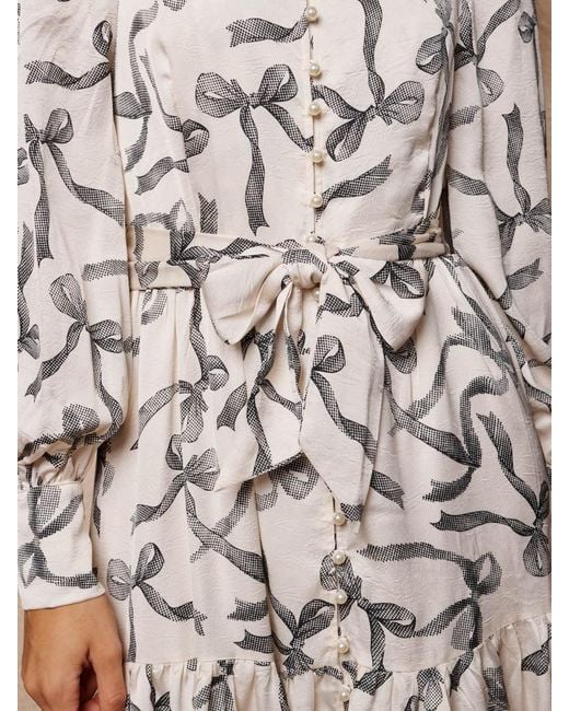 Sister Jane Brown Amara Bow Maxi Dress