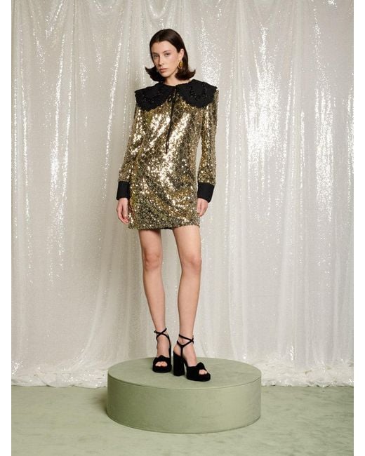 sister jane gold dress Diamonds Mini in Natural Dream sister