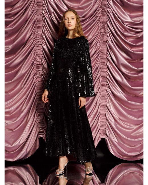 Sister Jane Pink Dream Nights Sequin Maxi Dress