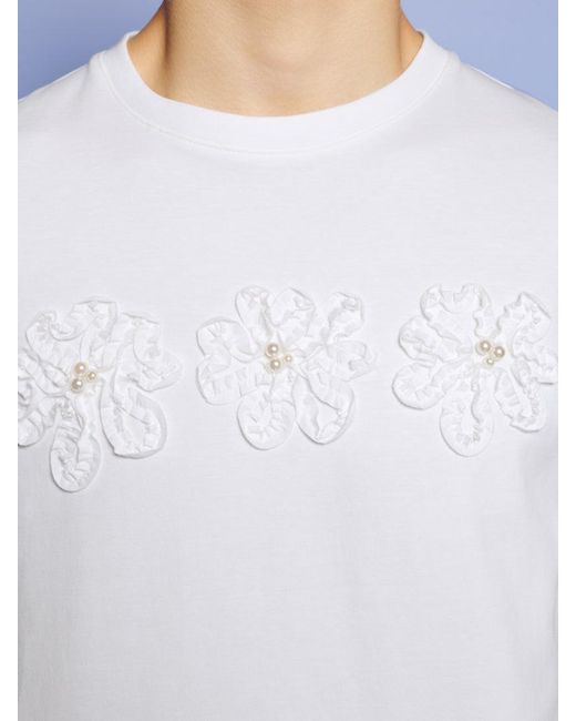 Sister Jane Blue Nell Applique T-shirt