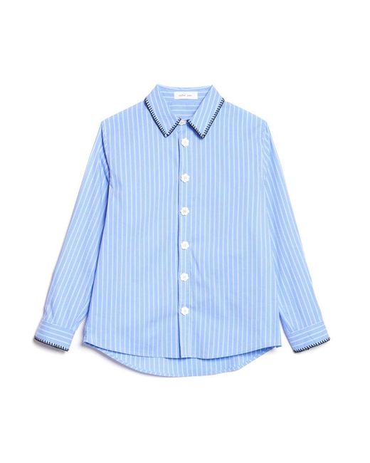 Sister Jane Blue Isak Stripe Shirt