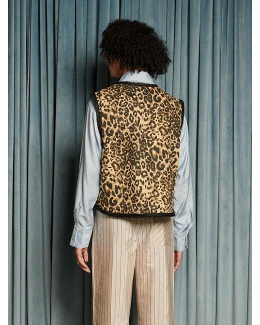 Sister Jane Multicolor Ward Leopard Vest