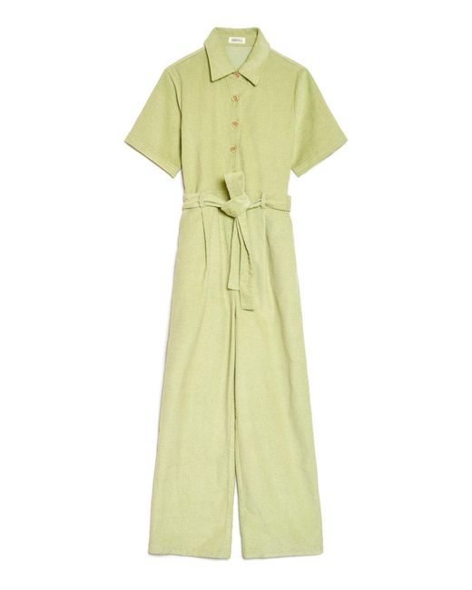 Sister Jane Yellow Ghospell Vega Cord Jumpsuit