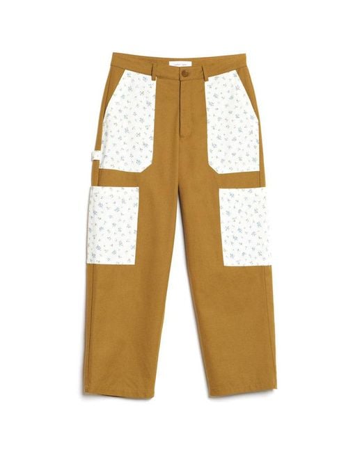 Sister Jane Natural Folke Patch Trousers