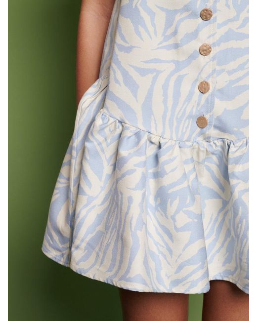 Sister Jane Green Ghospell Serena Zebra Mini Dress