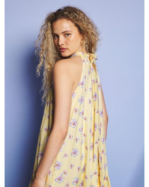 Sister Jane Lake Breeze Floral Maxi Dress in Blue | Lyst
