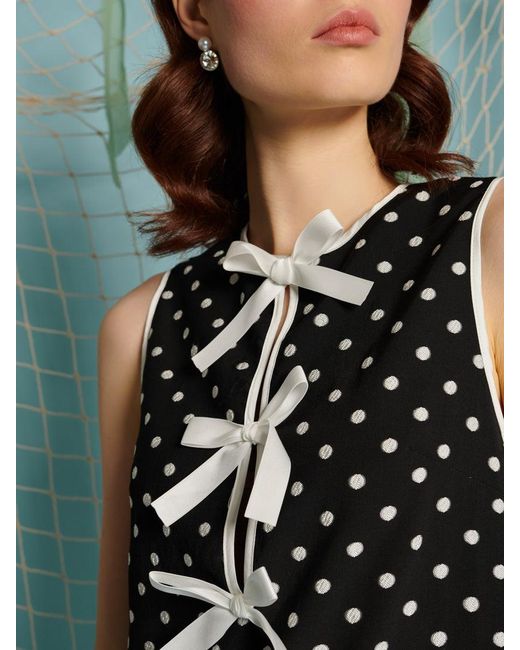 Sister Jane Green Isles Bow Mini Dress