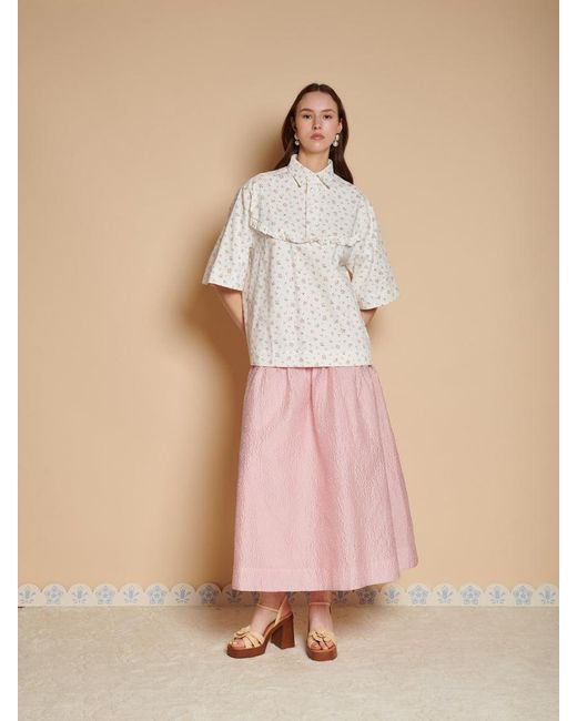 Sister Jane Natural Elin Boxy Shirt