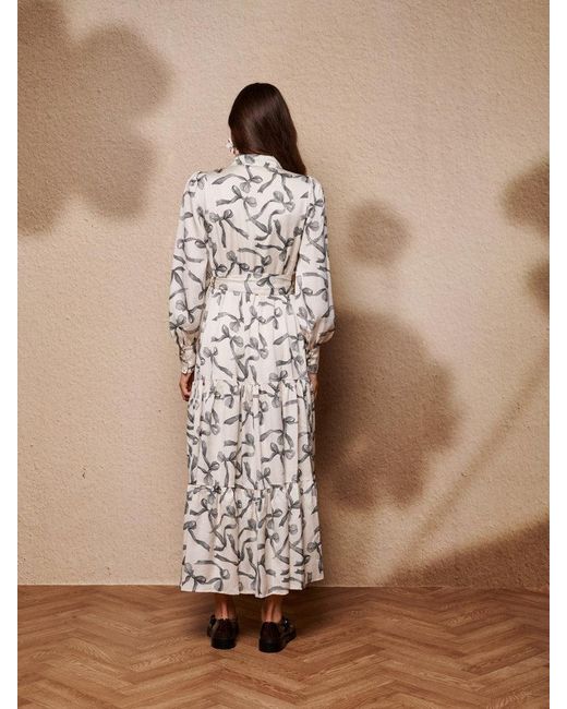 Sister Jane Brown Amara Bow Maxi Dress