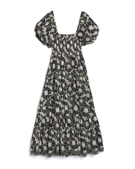 Sister Jane Red Dream Flower Haze Midi Dress