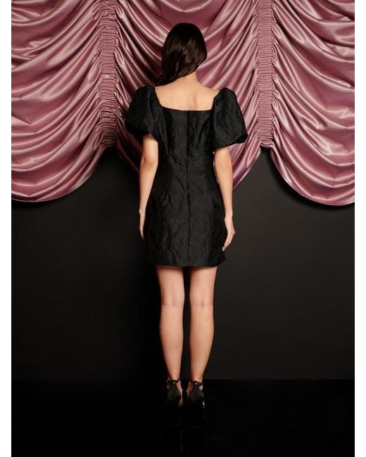 Sister Jane Multicolor Cocktail Jacquard Mini Dress