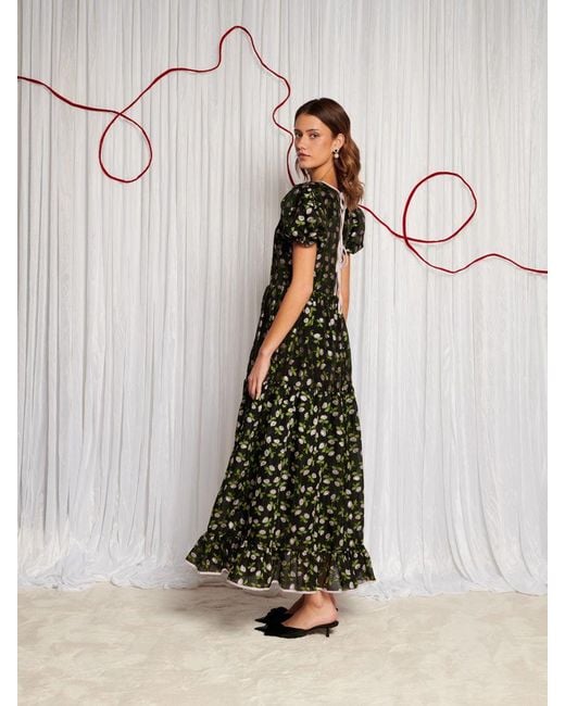 Sister Jane Multicolor Dream Fate Floral Maxi Dress