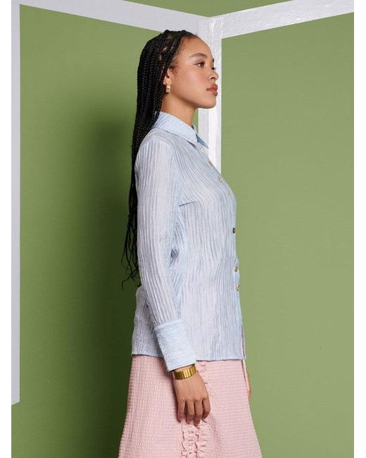 Sister Jane Green Ghospell Rebecca Fitted Shirt