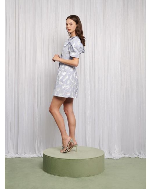 Sister Jane White Lacewing Mini Dress