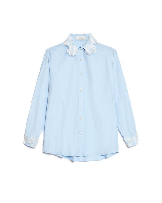 Sister Jane Blue Dream Wildflower Embellished Shirt