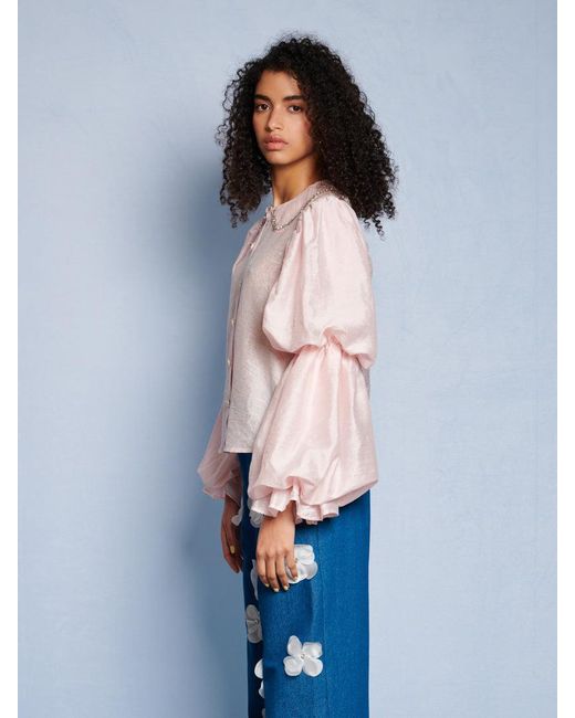 Sister Jane Multicolor Dream Lovel Embellished Blouse