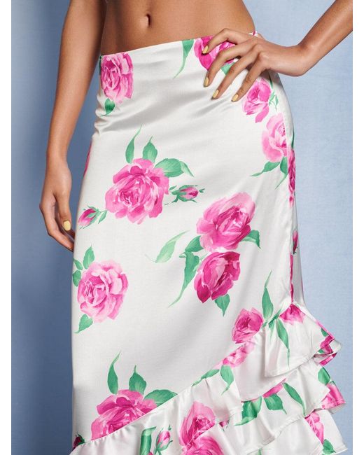 Sister Jane Multicolor Dream Pernilla Floral Ruffle Skirt