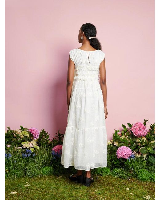 Sister Jane Green Dream Bichon Chiffon Midi Dress