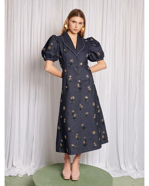 Sister Jane Blue The Daisy Dress