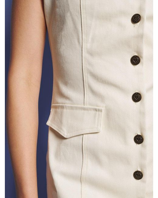 Sister Jane White Bay Denim Mini Dress