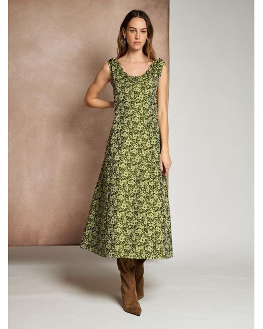 Sister Jane Green Ghospell Renata Floral Midi Dress