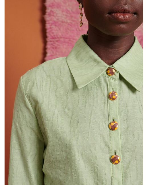 Sister Jane Multicolor Ghospell Thena Fitted Shirt