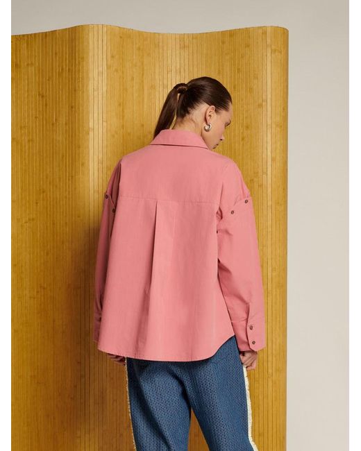 Sister Jane Pink Ghospell Astra Oversized Shirt