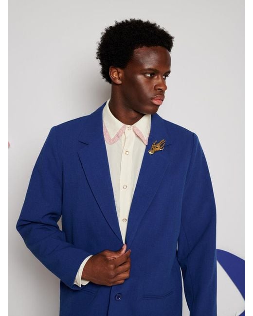 Sister Jane Blue Manon Single Breasted Blazer