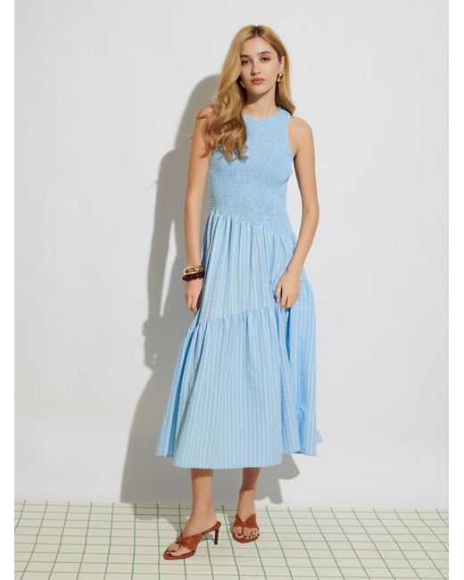Sister Jane Blue Ghospell Marina Midi Dress