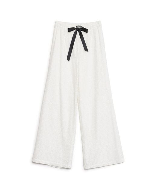 Sister Jane Orange Blanca Broderie Anglaise Trousers