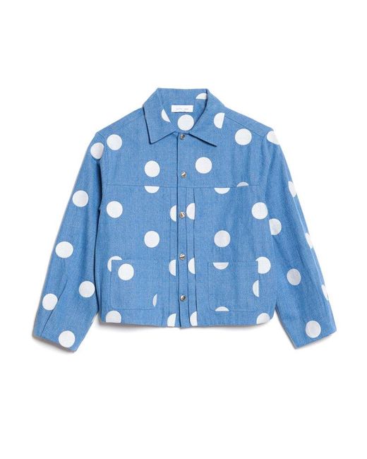 Sister Jane Blue Erik Embroidery Jacket