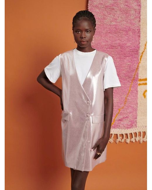Sister Jane Pink Ghospell Wrenley Mini Dress