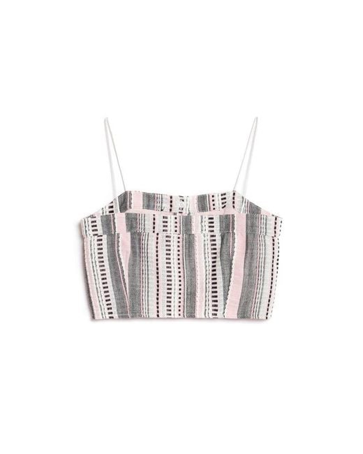 Sister Jane Green Dream Giselle Tweed Crop Top