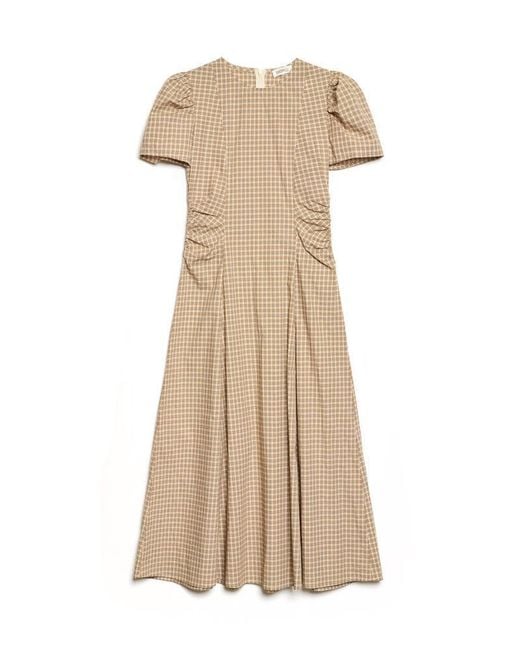 Sister Jane Brown Ghospell Rita Check Midi Dress