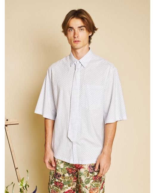 Sister Jane Natural Morrison Stripe Shirt