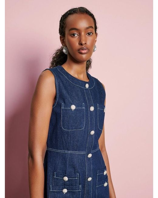 Sister Jane Blue Dream Rosie Denim Mini Dress