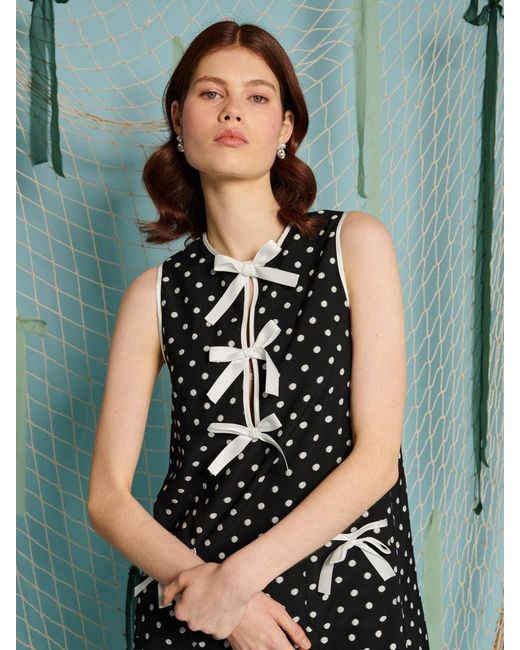 Sister Jane Green Isles Bow Mini Dress