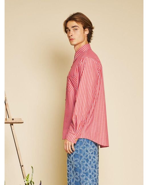Sister Jane Pink Penny Stripe Shirt