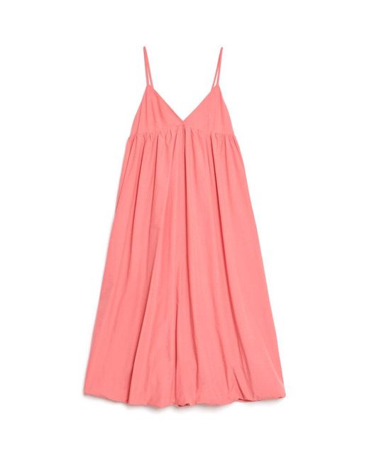 Sister Jane Pink Ghospell Bodhi Midi Bubble Dress