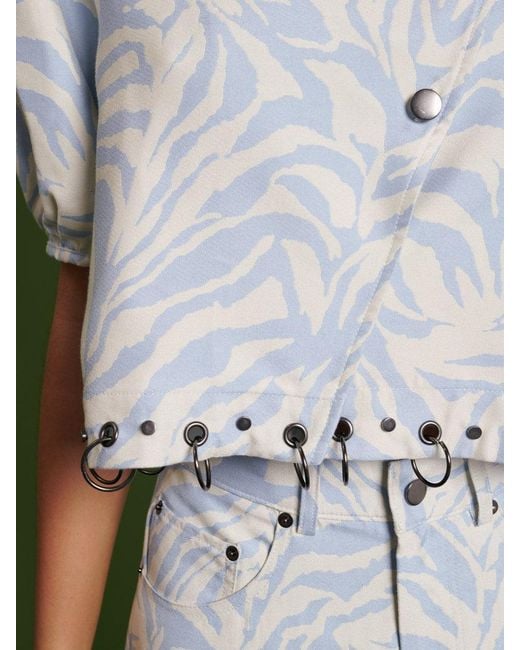 Sister Jane Green Ghospell Serena Zebra Top