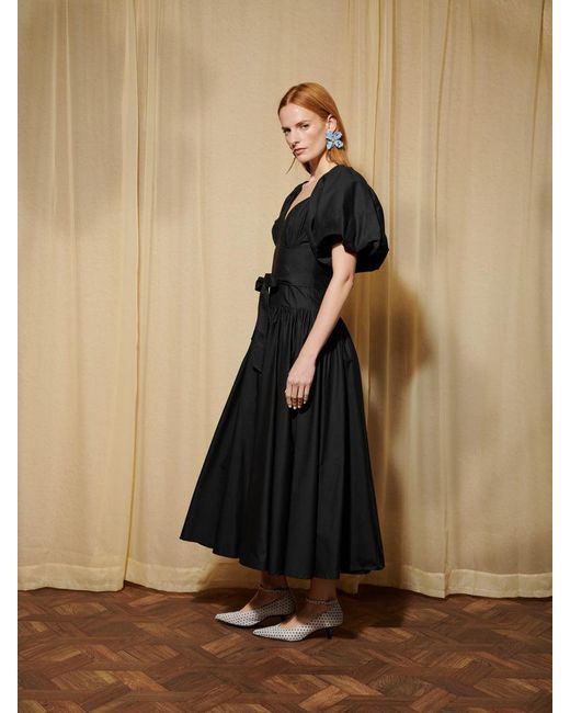 Sister Jane Black Dream Bright Intentions Midi Dress